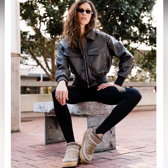 Anthropologie NWT Nyuki Low Natural crochet  Suede Laidback London Ankle Boot🙏 - Picture 9 of 14